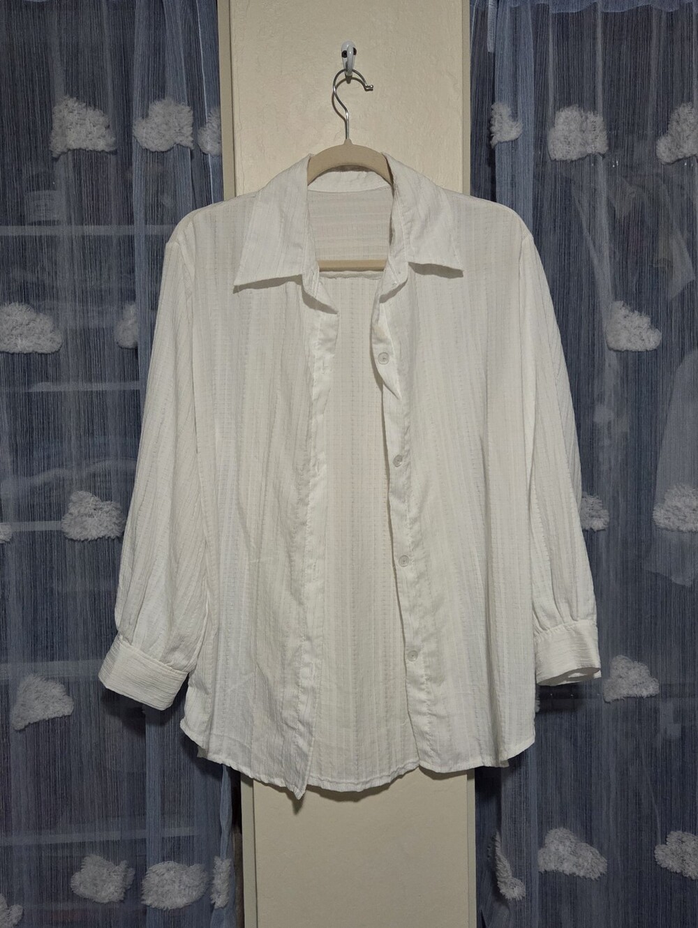 White Button-Up Shirt